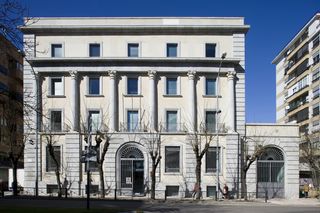 Antigua sede del Banco de España en Cácerse
