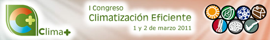 I Congreso sobre Climatizaci�n Eficiente CLIMA CLIMA +