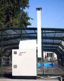 Climatizaci�n de piscinas MET MANN