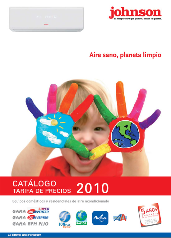 Johnson presenta su cat�logo tarifa 2010 de aire acondicionado
