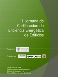 i Jornada de Certificación de Eficiencia Energética en Edificios