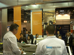 Stand Knauf Insulation en Climatizaci�n 2009