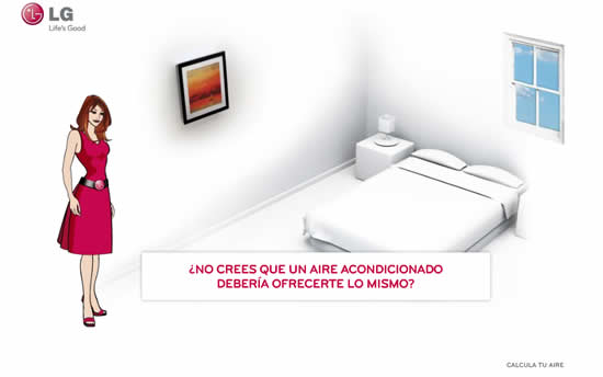 LG calcula tu aire
