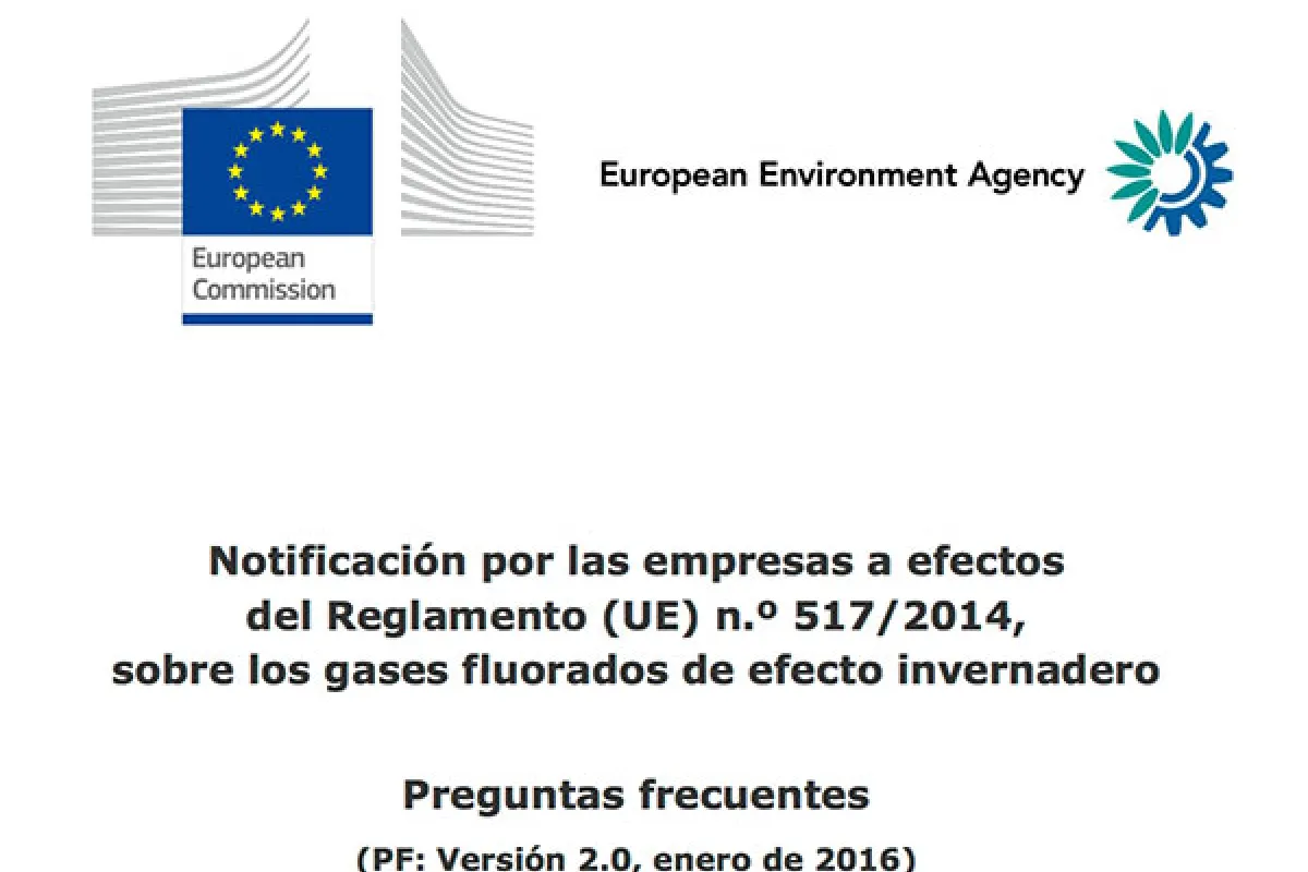 La Comisión Europea resuelve dudas sobre las notificaciones de los F-gases