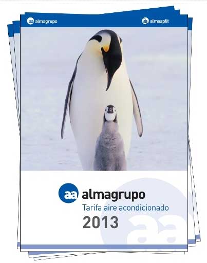 Almagrupo presenta su nuevo catálogo 2013 de aire acondicionado