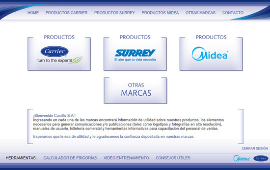 Midea Carrier lanza su sitio web exclusivo para retail
