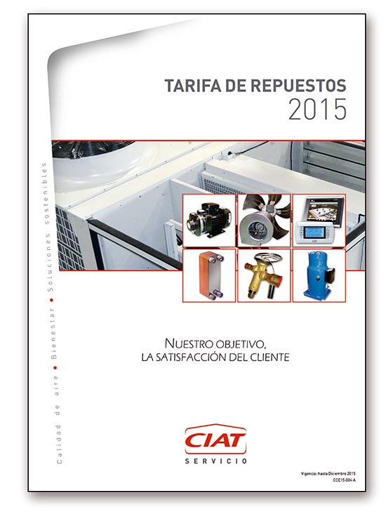 Catálogo 2015 Ciat Servicio