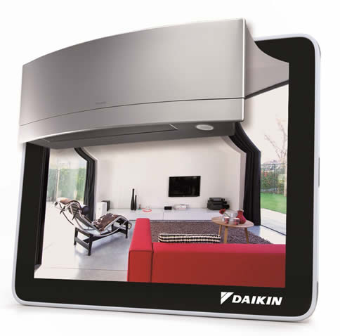 Daikin 3D para iOS y Android permite comprobar cómo quedará instalado su equipo de climatización