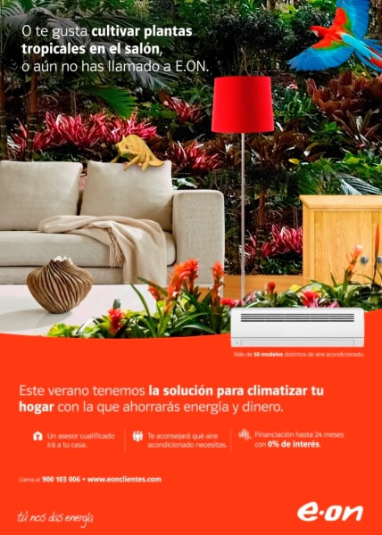E.ON ofrece un verano menos caluroso con su nuevo servicio de climatización eficiente y personalizada