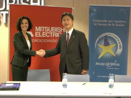 Mitsubishi Electric colabora con la Fundación Make-A-Wish