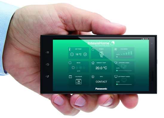 Controla tu climatizador desde el móvil con InensisHome de Panasonic