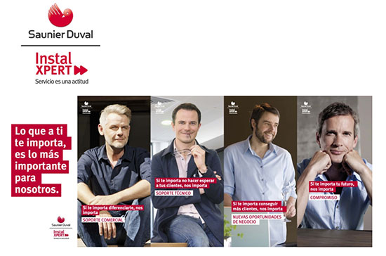 Saunier Duval lanza su red de instaladores instalXPERT