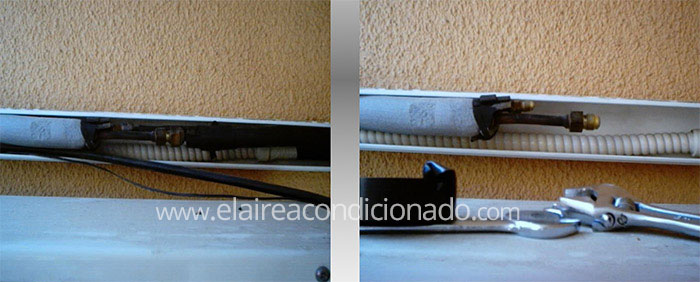 Desmontar tuberías y cableado