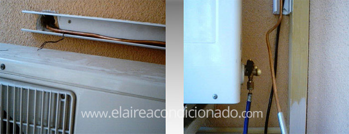 Instalación de la tubería exterior