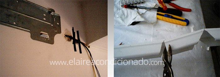 Nueva ubicación del split interior