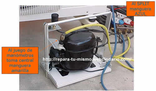 Bomba vacío casera