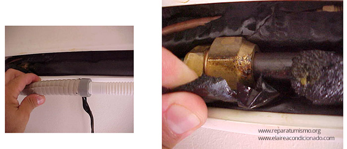 Desmontaje del armaflex