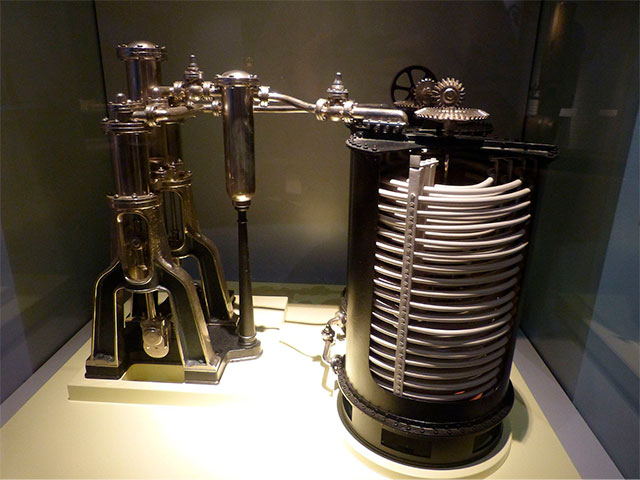 Máquina frigorífica de compresión de Carl Von Linde