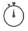 Símbolo clock de Aire Acondicionado Panasonic