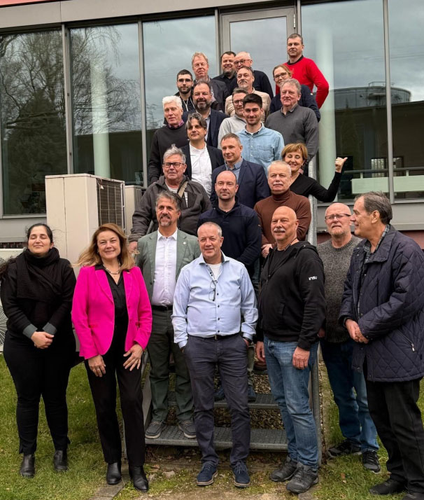El grupo de representantes europeos de REAL Alternatives en IKKE, Duisburg, el 24 de febrero de 2025