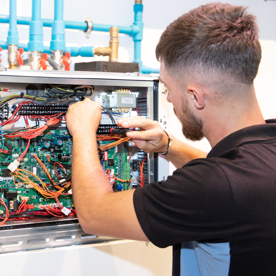 Clase práctica de formación Daikin