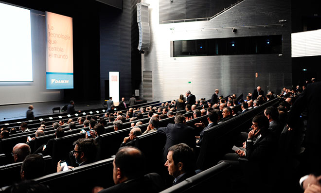 Daikin reúne a más de 550 profesionales en Sevilla para presentar sus novedades de producto