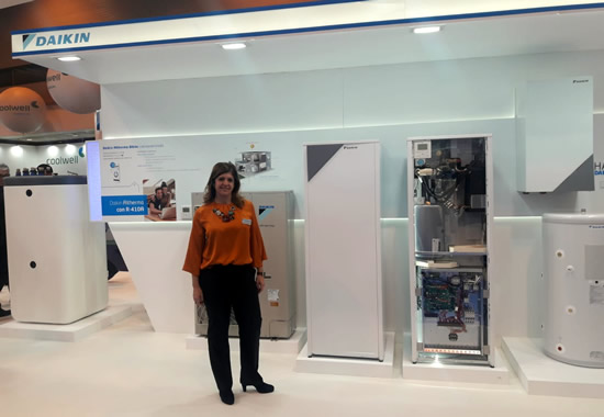 Stand Daikin en Climatización y Refrigeración 2019