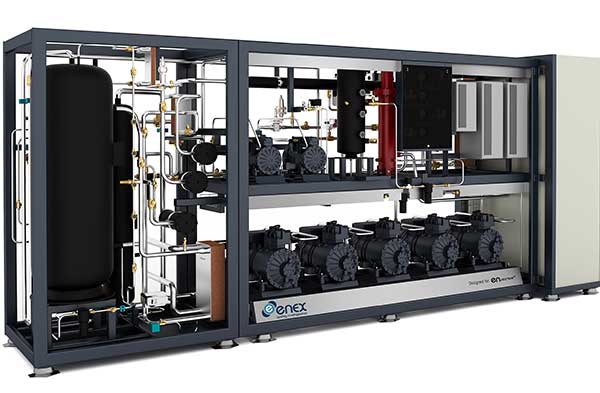 Sistema de Refrigeración CO2 de Enex, modelo Elba