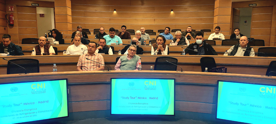CNI forma a 25 ingenieros mexicanos expertos en refrigeración y climatización