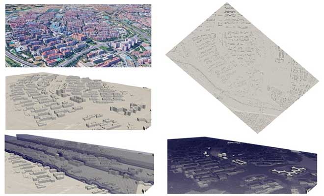 Herramienta computacional para la evaluación del potencial eólico en entornos urbanos