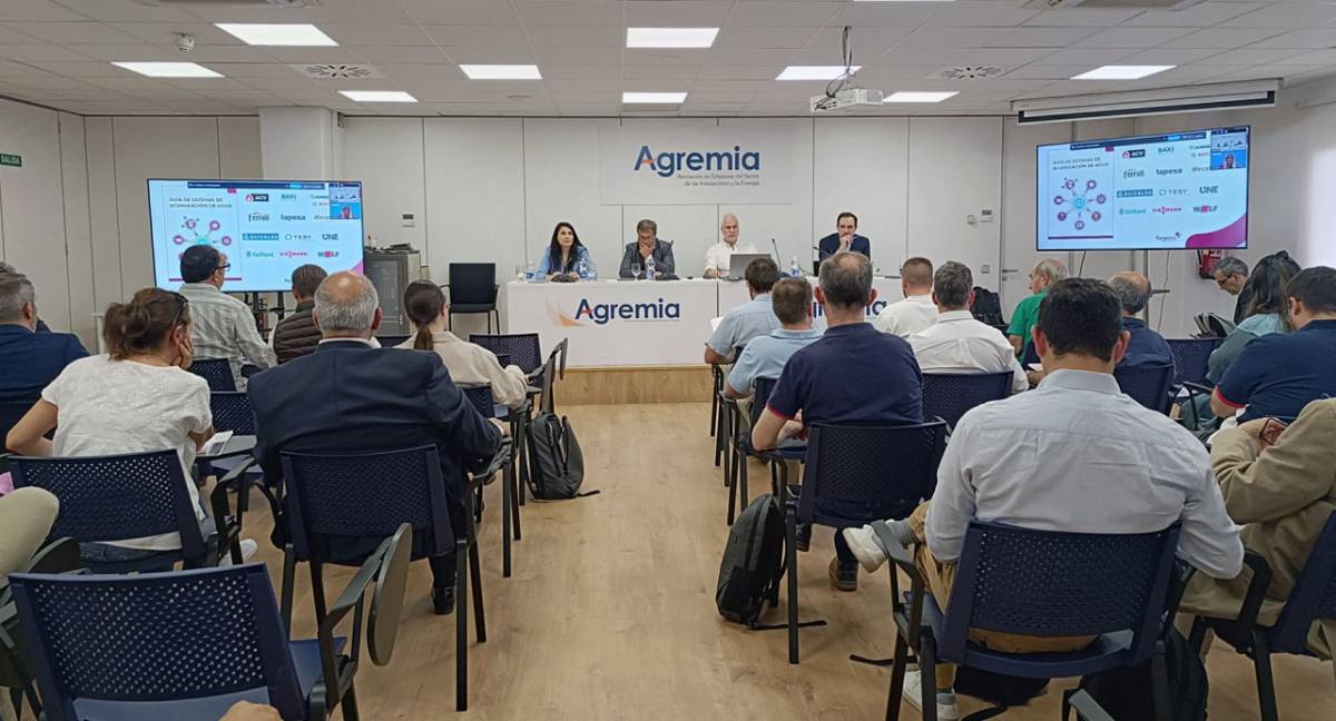 Jornada “Instalaciones de producción de ACS por acumulación en obra nueva y rehabilitación” 