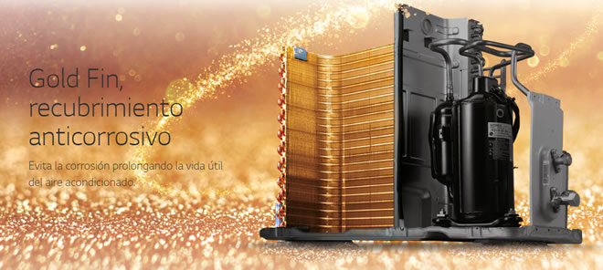 Recubrimiento anticorrosión Gold Fin
