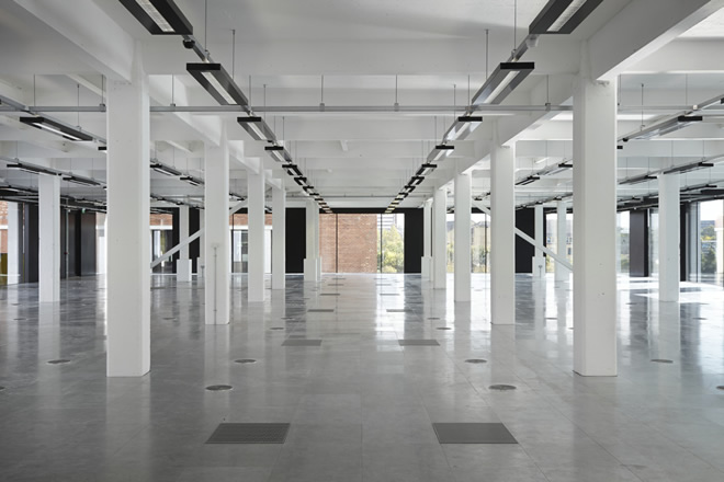 Sistemas ECOi de Panasonic en el edificio de Soapworks en Manchester