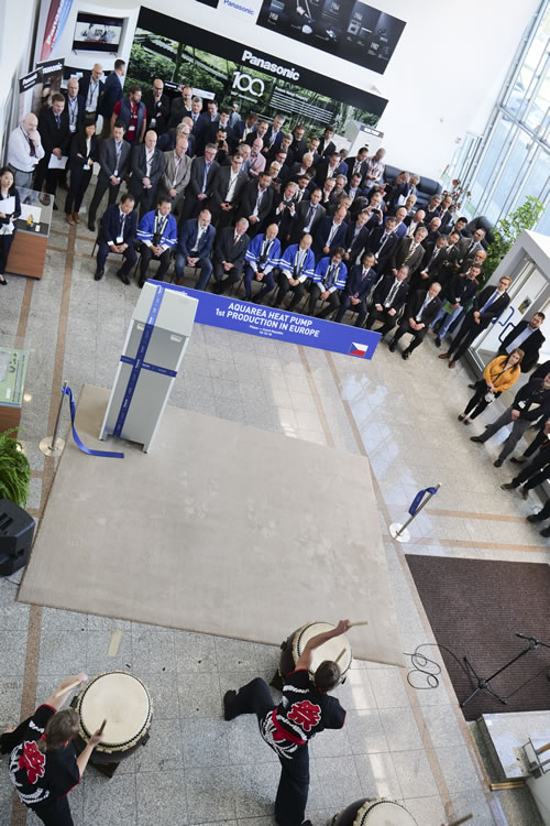 Inauguración de la fábrica de Panasonic