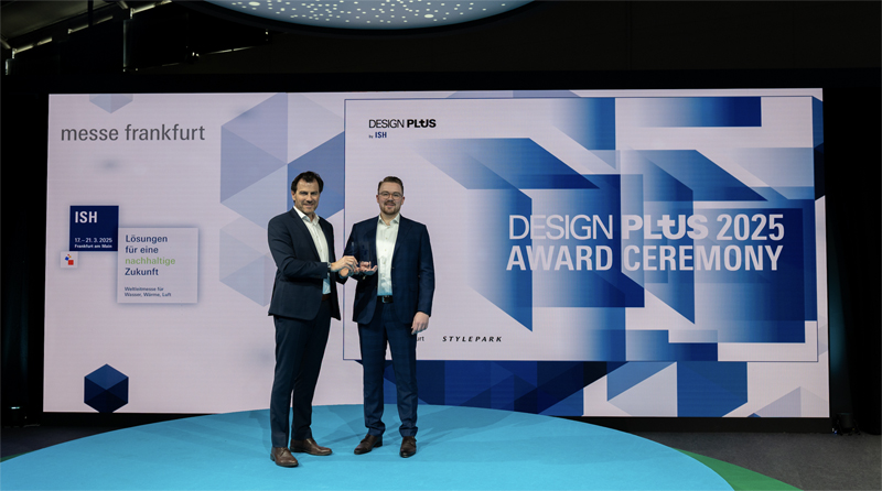 amsung Climate Solutions recibe el premio Designplus en la feria ISH 2025 por ClimateHub & Hydro Unit