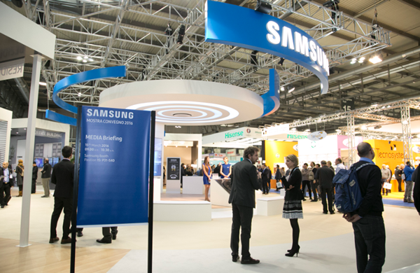 Samsung en la Mostra Convegno Expocomfort