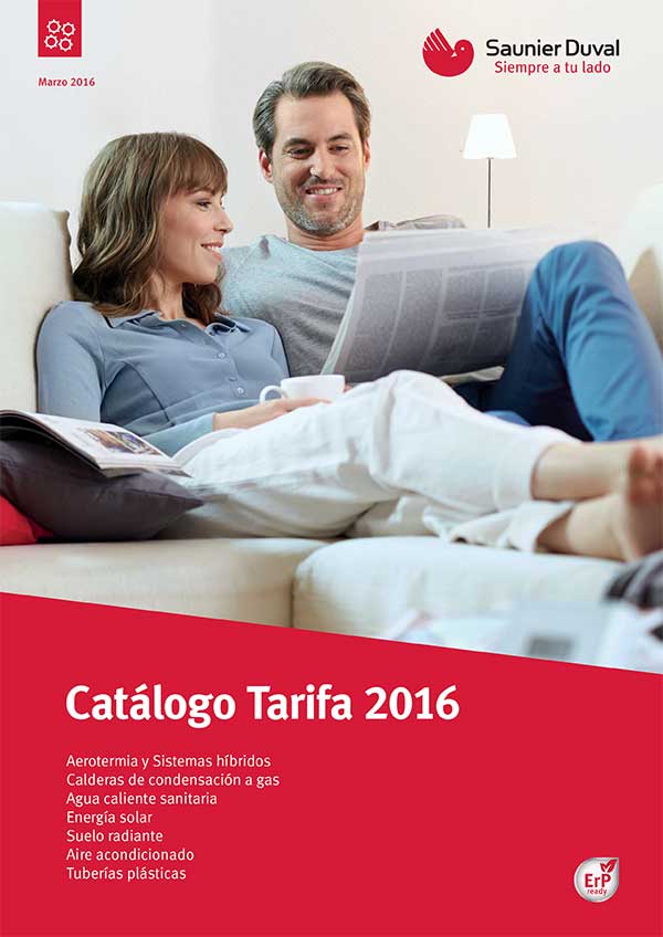 Catálogo-Tarifa 2016 de Saunier Duval