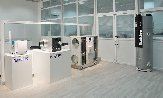 ALDES España presenta su nuevo showroom de ventilación y confort térmico