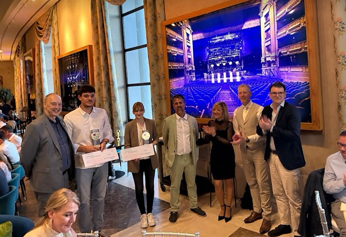 Milena Boettcher, de Alemania, recibió el reconocimiento en la categoría Mujer en Refrigeración, mientras que Edouard Letot, de Francia, fue distinguido en la nueva categoría Jóvenes en Refrigeración