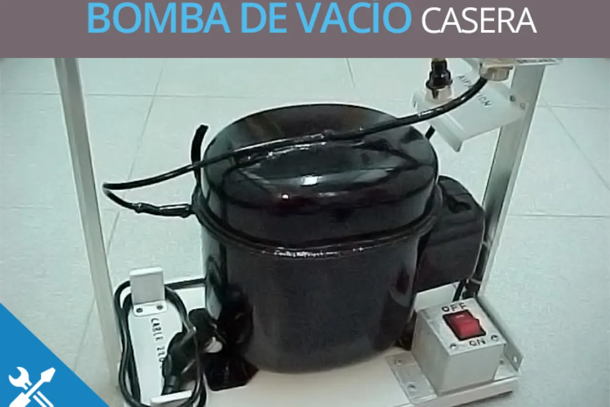 Construir una bomba de vacío casera