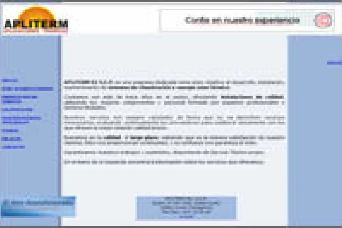 Apliterm 92, S.C.P.