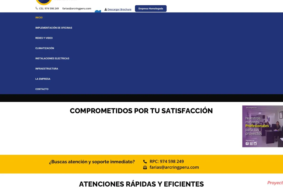 ARCRING - Aire Acondicionado - Implementación de Oficinas
