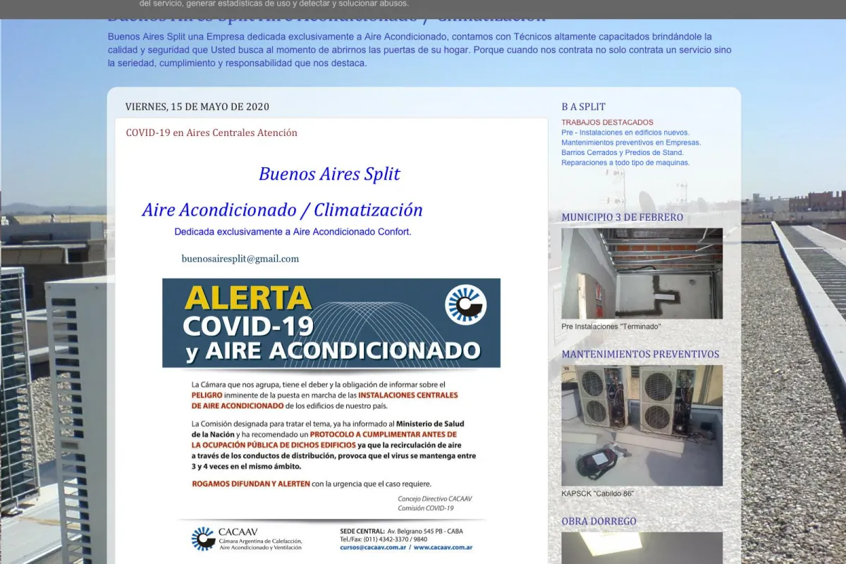 Buenos Aires Split Climatización