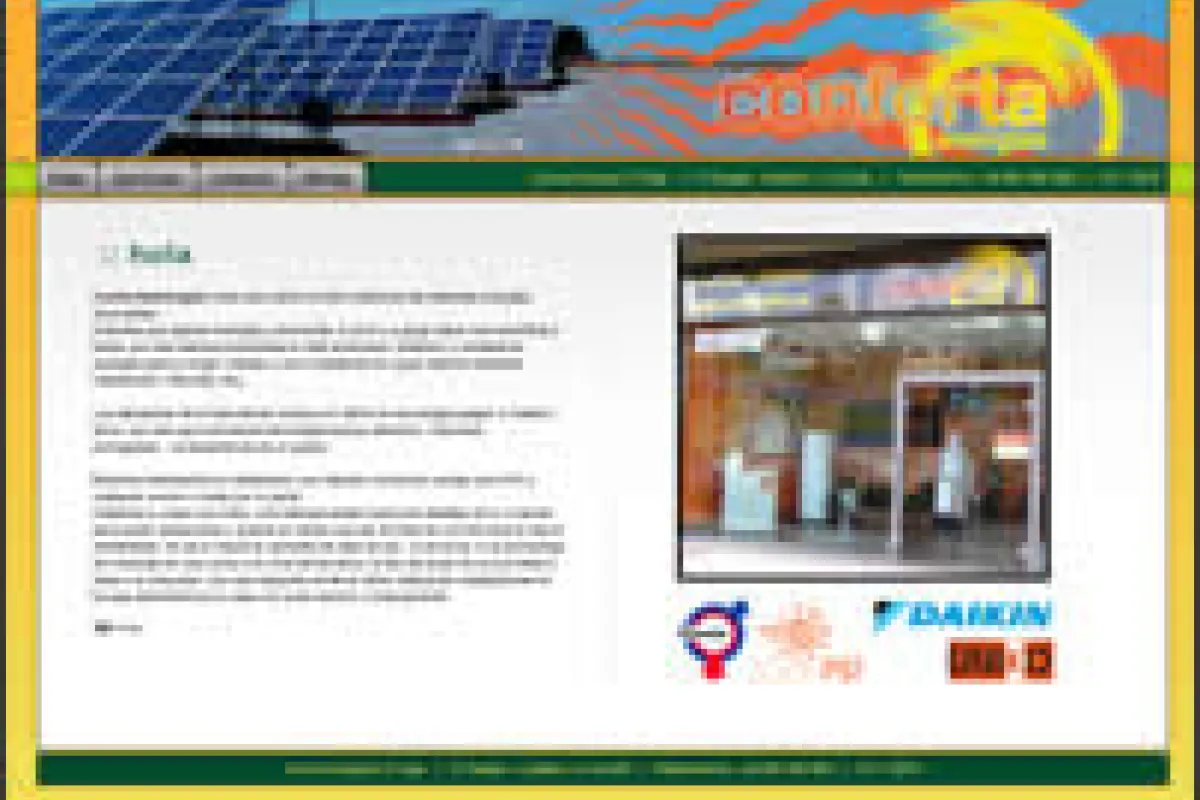 CONFORTA - Calefaccion, Energia Solar y Calor Geotérmico