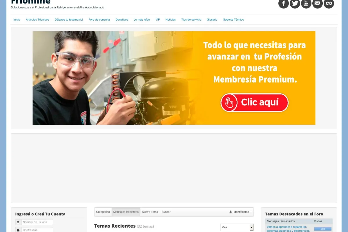 Foro de refrigeración Frionline