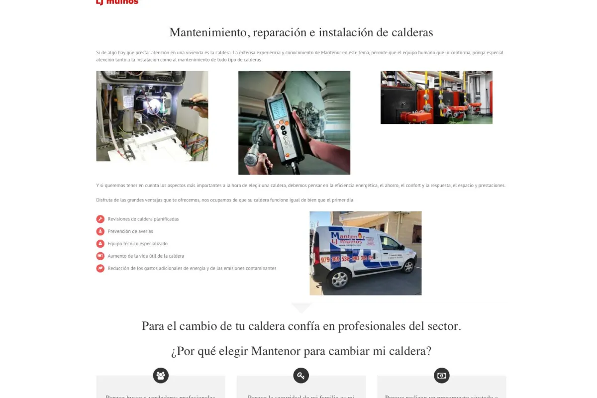 MANTENOR - Mantenimientos Palencia