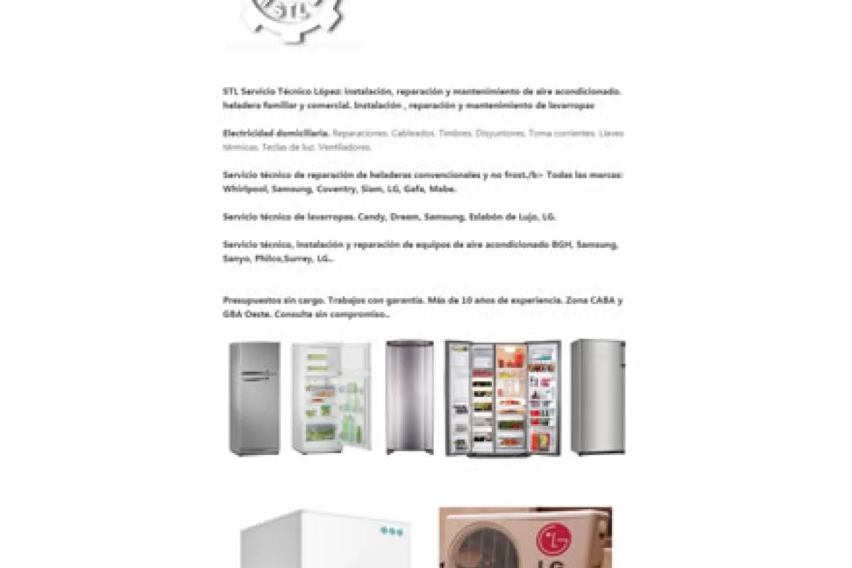 STL - SERVICIO TÉCNICO LOPEZ