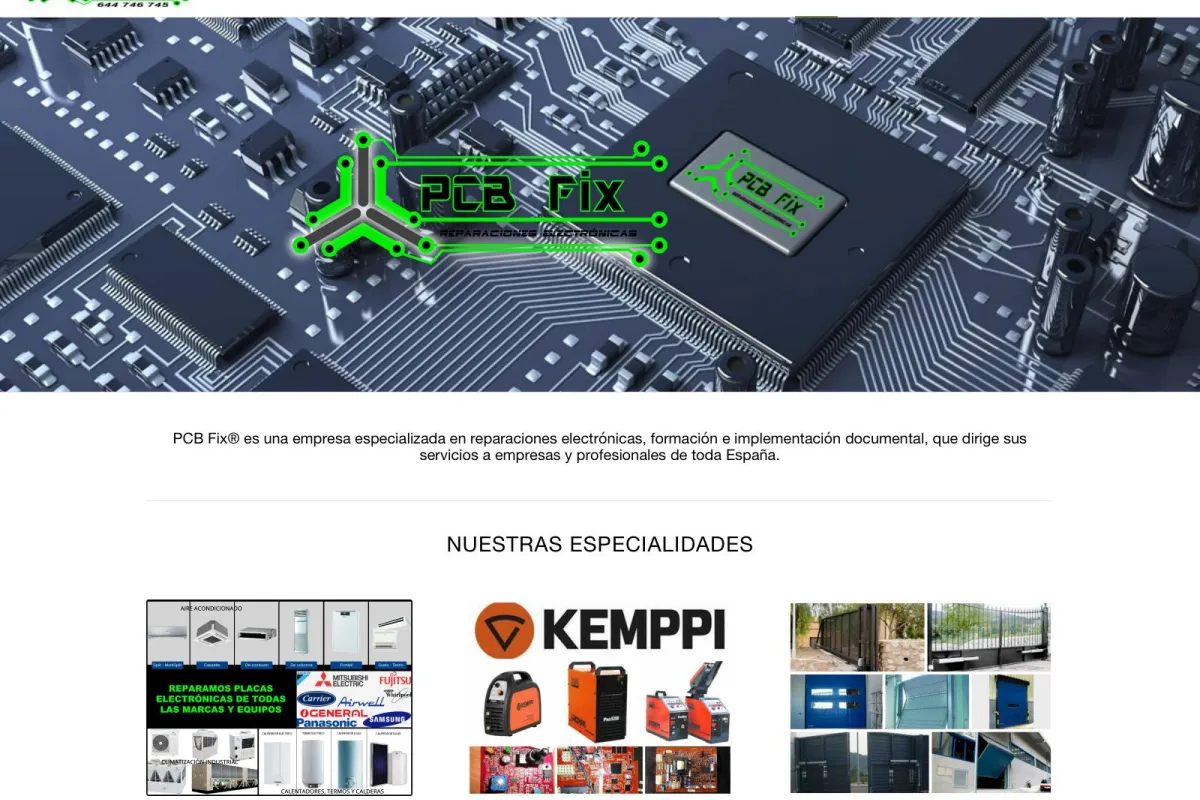 PCB Fix Reparaciones electrónicas