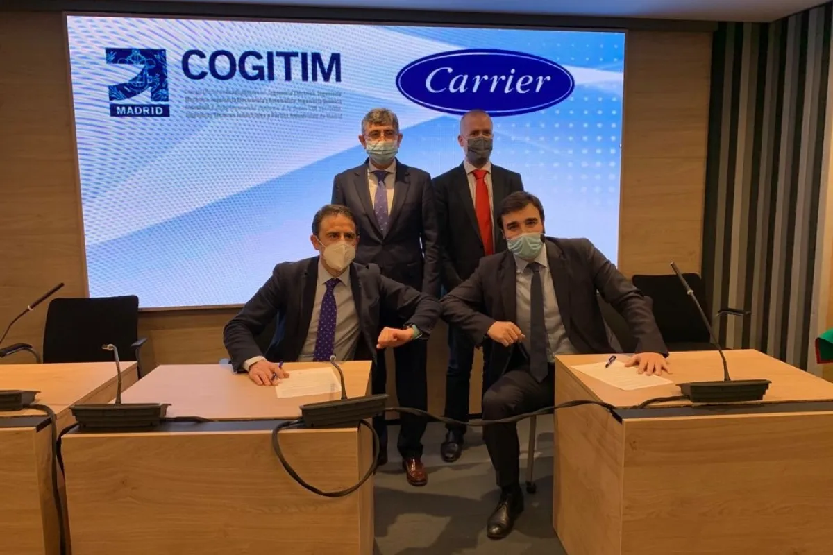 CARRIER firma un acuerdo de colaboración con el COGITIM