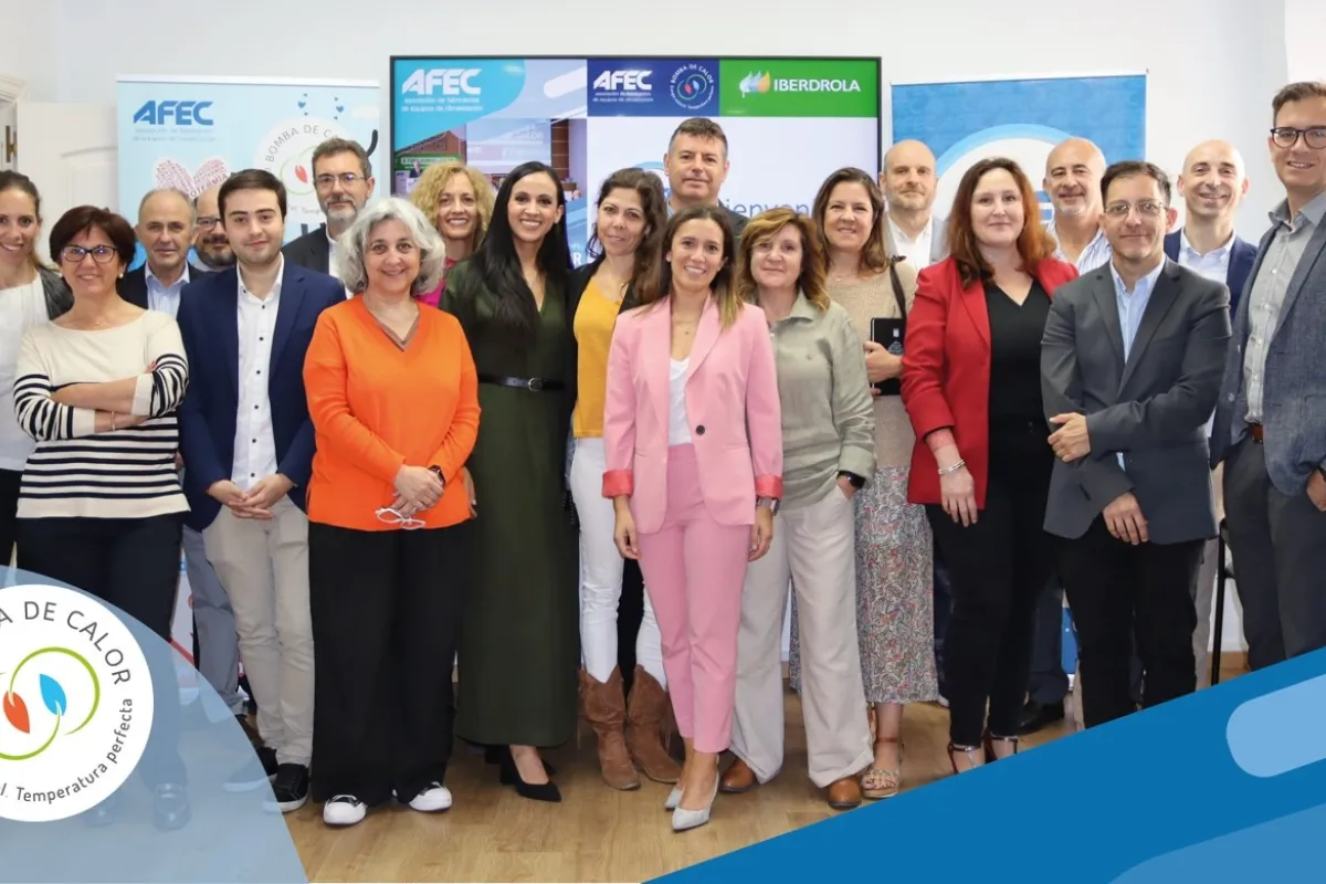 AFEC presenta las conclusiones del 2º Foro de Bomba de Calor y la nueva web